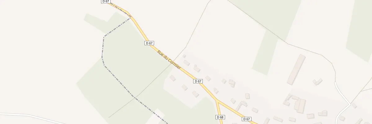 Plan du 88D Rue du Cormier au Cormier