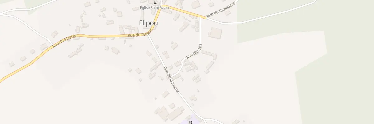 Plan du 3 Rue des Iris à Flipou