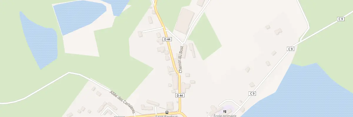 Plan du 16 Rte des Cimes à Saint-Pardoux-le-Lac