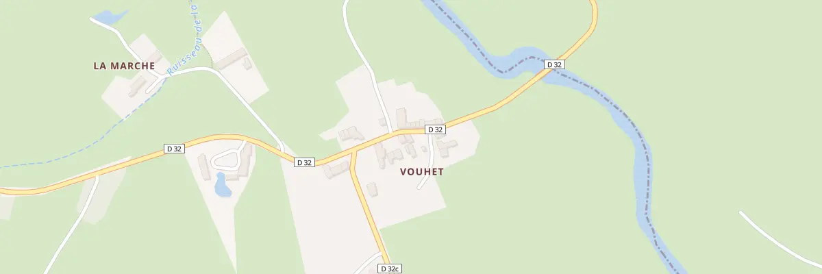 Plan du 5062 Vouhet à Dunet