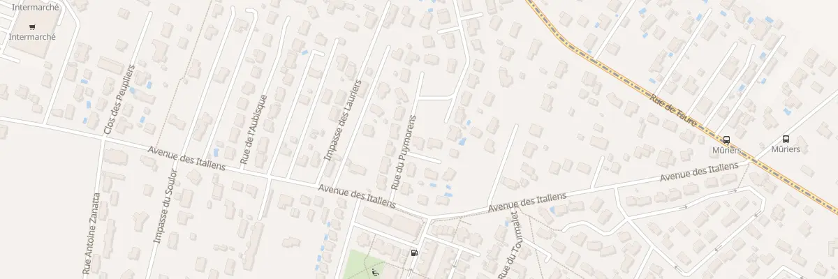 Plan du 14 Rue du Puymorens à La Salvetat-Saint-Gilles
