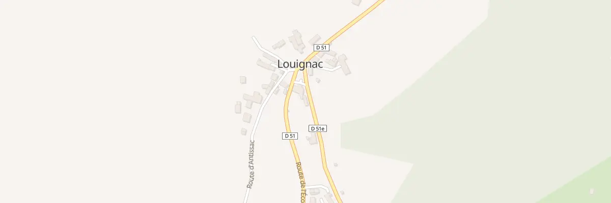 Plan du 5004 Le Bourg à Louignac