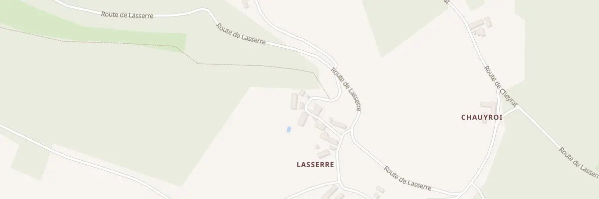 Plan du 33 Lasserre à Coly-Saint-Amand