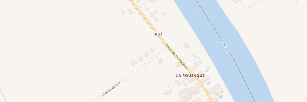 Plan du 36 Che de Bro à Albefeuille-Lagarde