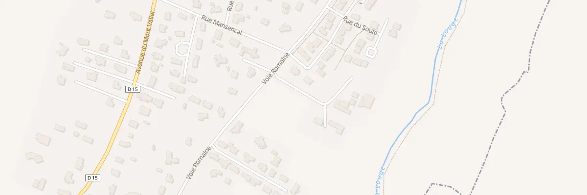 Plan du 11 Voie Romaine à Saint-Hilaire
