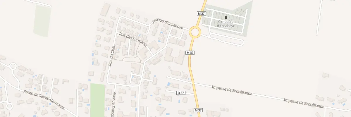 Plan du 11 Av d’Ensaboyo à Pibrac