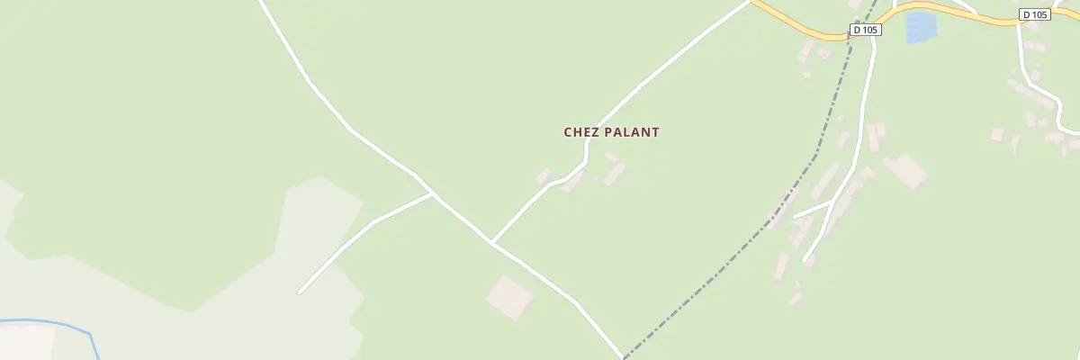 Plan du 6 Chez Palant à Jouac
