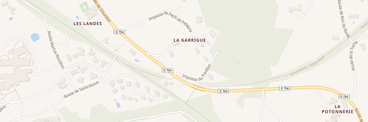 Plan du 119A Bos de Bazet à Carsac-Aillac