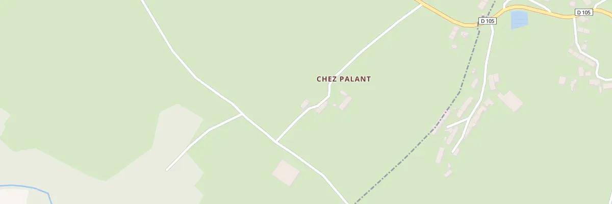 Plan du 5019 Chez Palant à Jouac