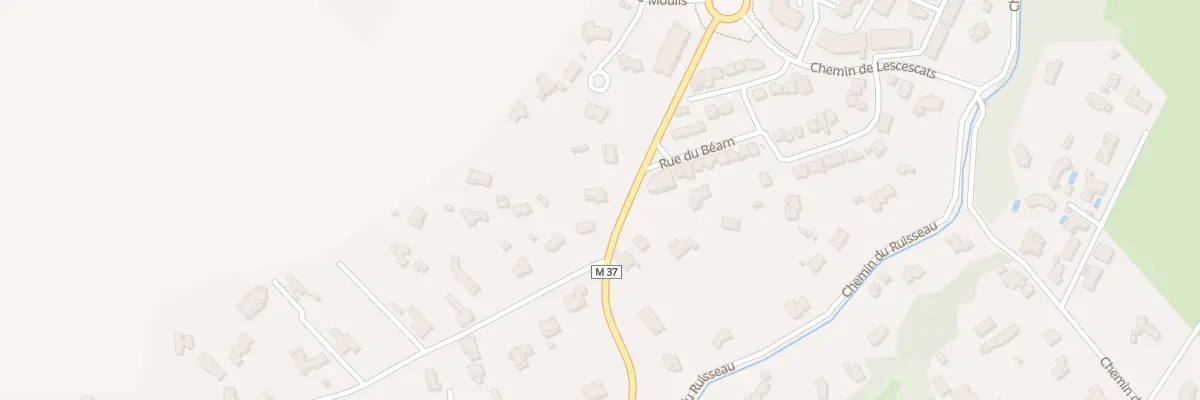 Plan du 812 Rte de Pibrac à Mondonville