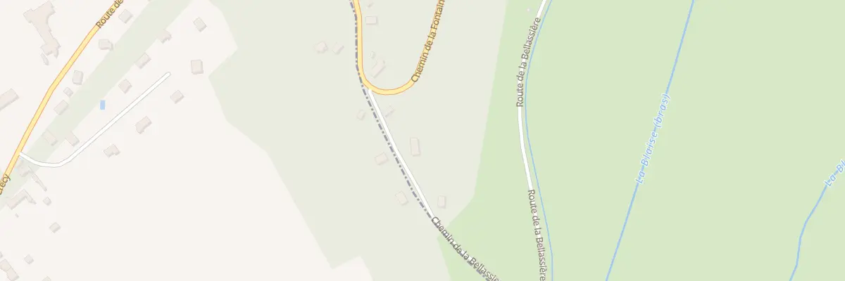 Plan du 3 Che de la Bellassière à Crécy-Couvé