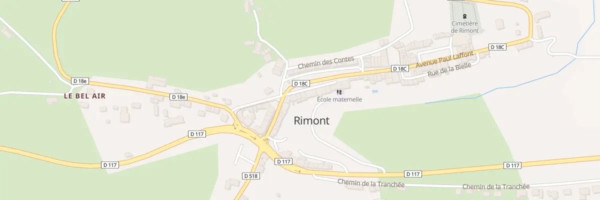 Plan du 43 Village à Rimont
