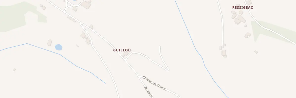 Plan du 5006 Guillou à Sauveterre