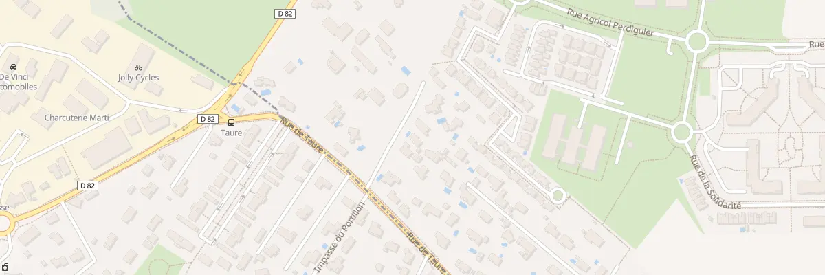 Plan du 74 Rue de Taure à Plaisance-du-Touch