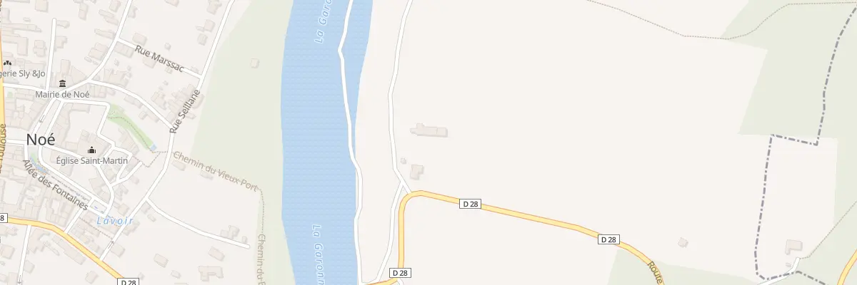 Plan du 39 Rte de Montaut à Noé