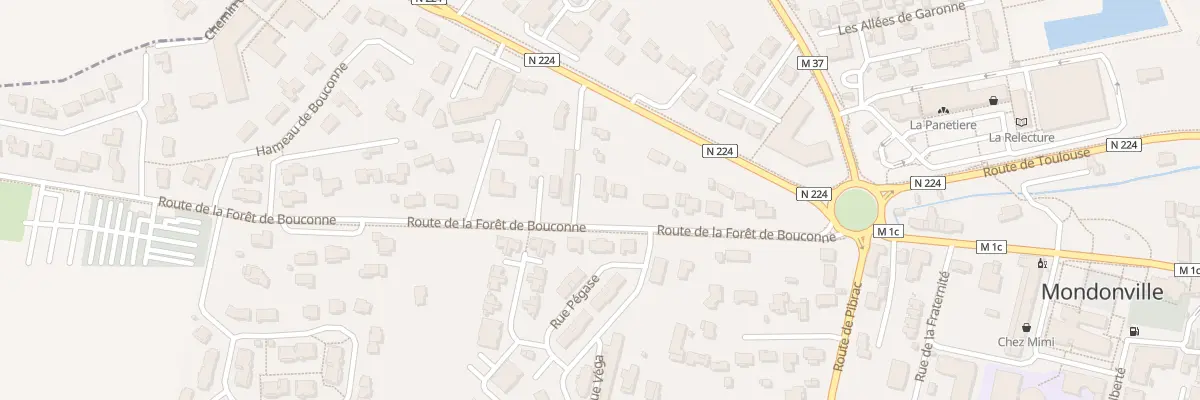Plan du 12 Che de Bouconne à Mondonville