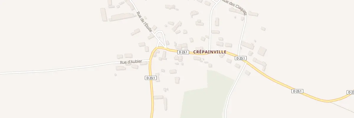 Plan du 18 Rue de la Croix à Châteaudun