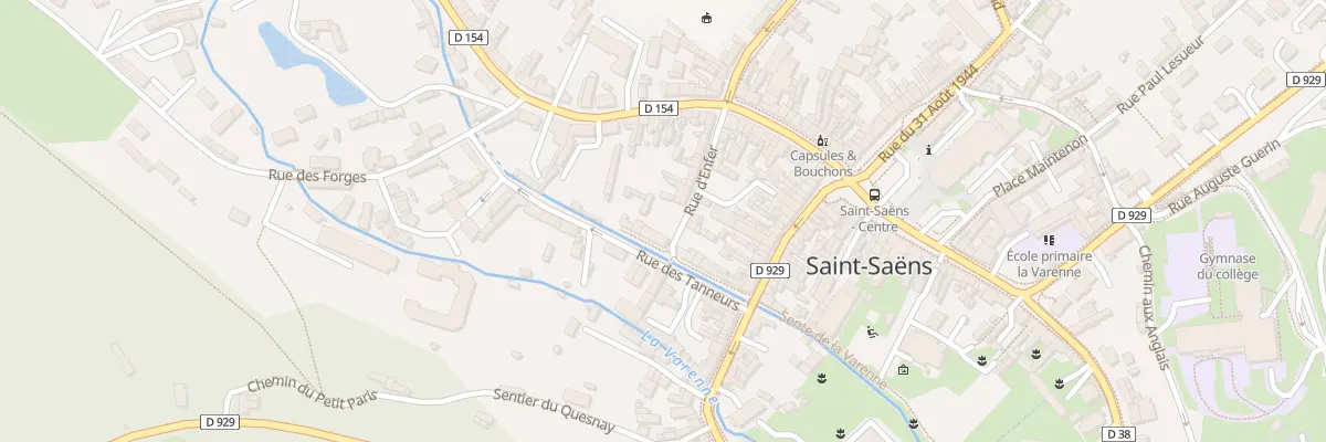 Plan du 5679 Rue des Tanneurs à Saint-Saëns