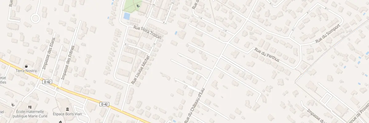 Plan du 19 Rue du Château d’Eau à La Salvetat-Saint-Gilles