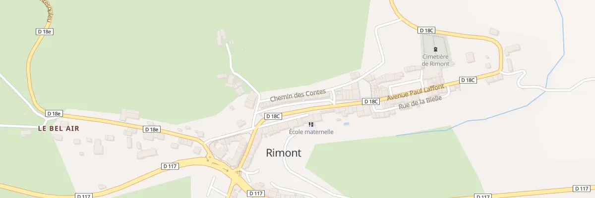 Plan du 84 Village à Rimont