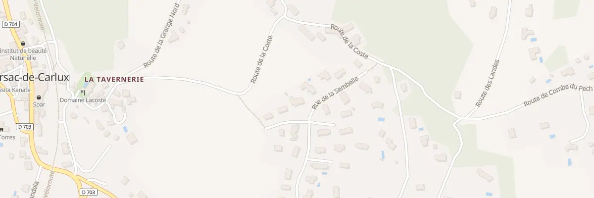 Plan du 3 Rue de la Sembelie à Carsac-Aillac