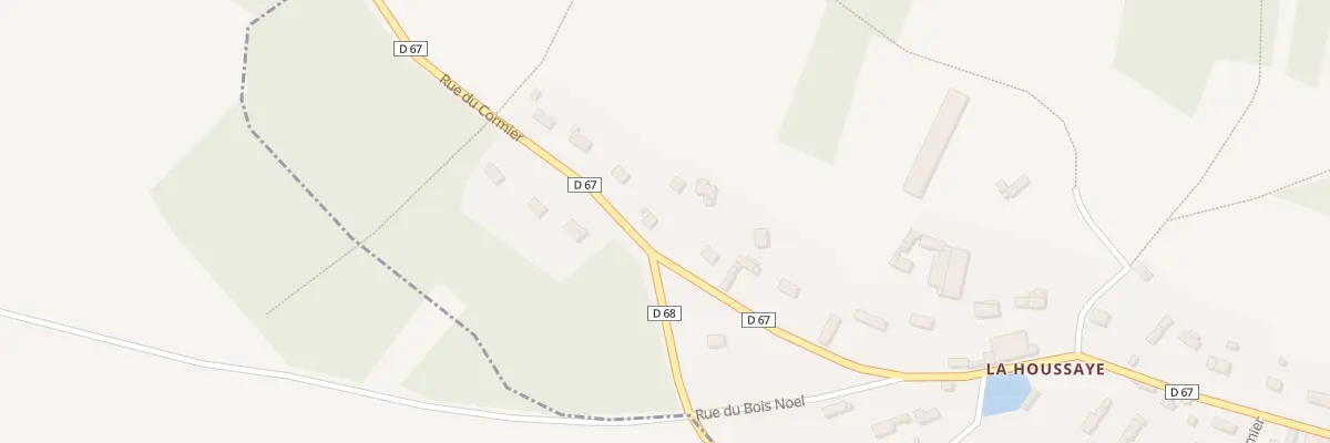 Plan du 89 Rue du Cormier au Cormier