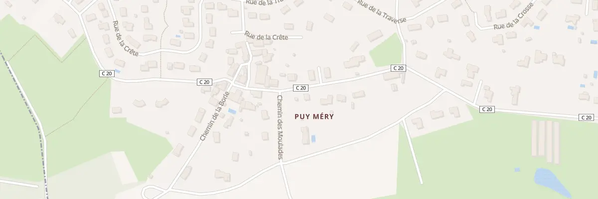 Plan du 39 Che de Puy Méry au Vigen