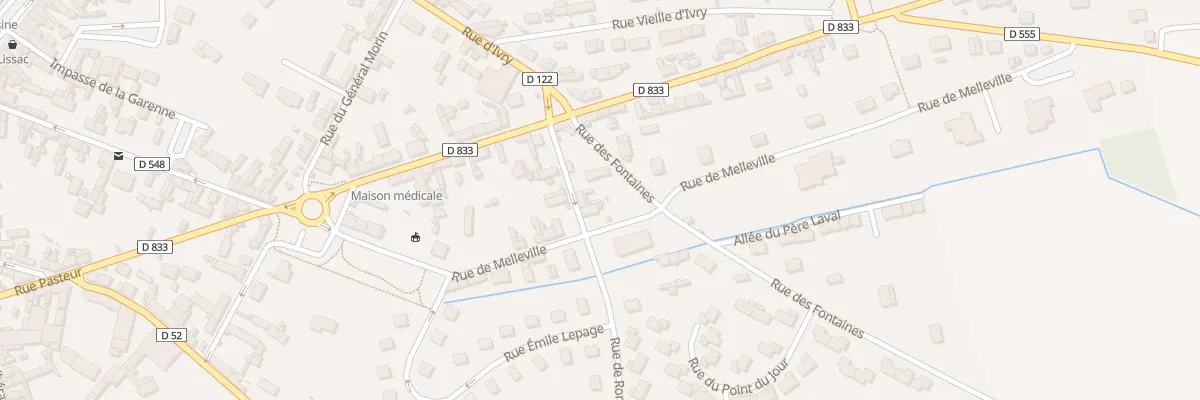 Plan du 3 Rue de Ronde à Saint-André-de-l’Eure