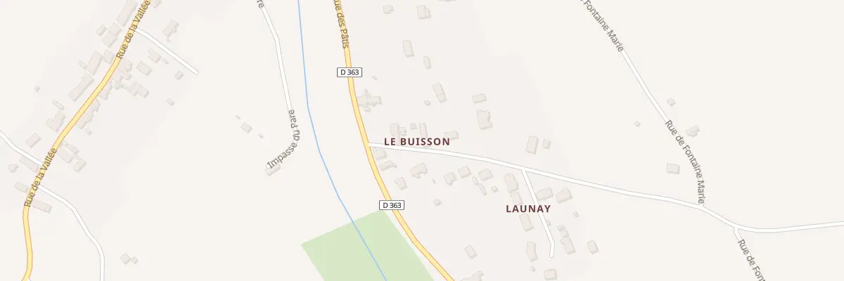 Plan du 1 Rue du Buisson à Cloyes-les-Trois-Rivières