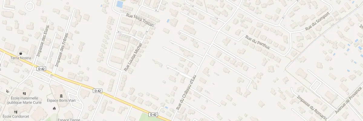 Plan du 17 Rue du Château d’Eau à La Salvetat-Saint-Gilles