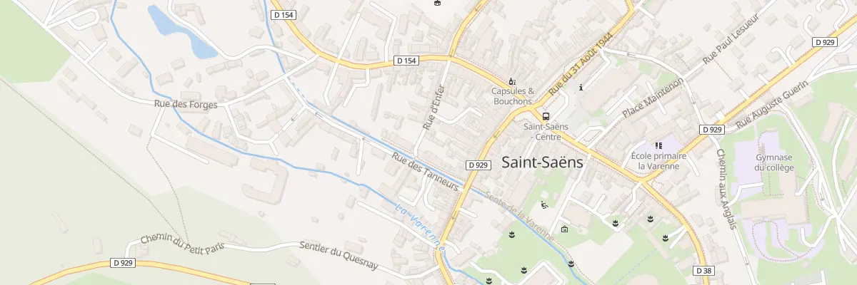 Plan du 5670 Rue des Tanneurs à Saint-Saëns