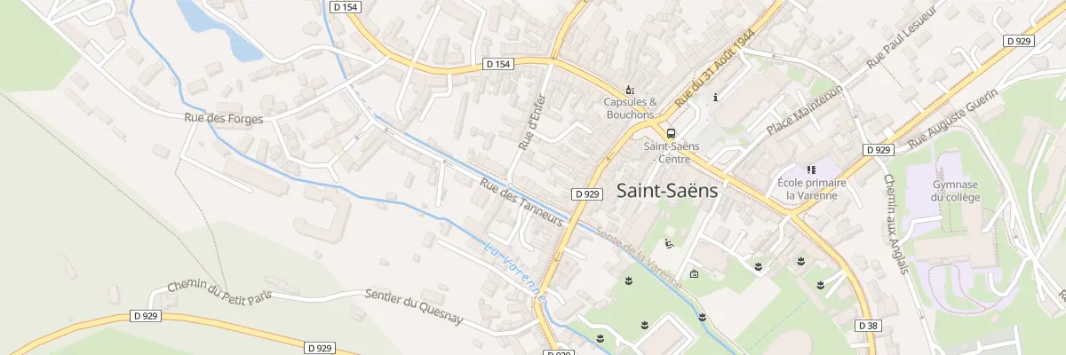 Plan du 5668 Rue des Tanneurs à Saint-Saëns
