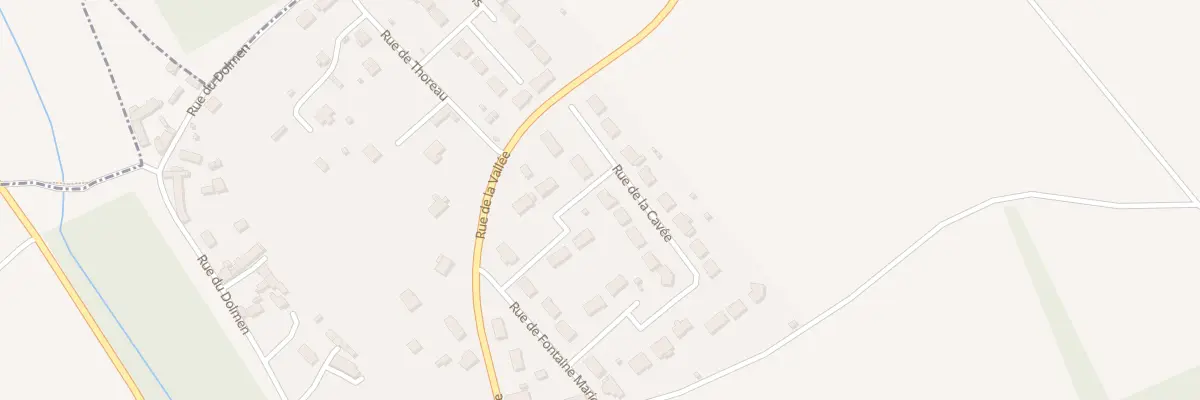Plan du 9 Rue de la Cavee à Cloyes-les-Trois-Rivières