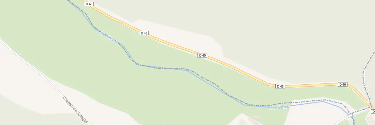 Plan du 2676 Rte de la Vallée du Céou à Saint-Aubin-de-Nabirat