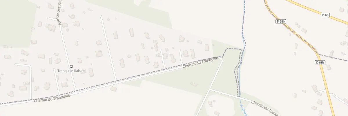 Plan du 6 Che du Tranquille à Fonsorbes