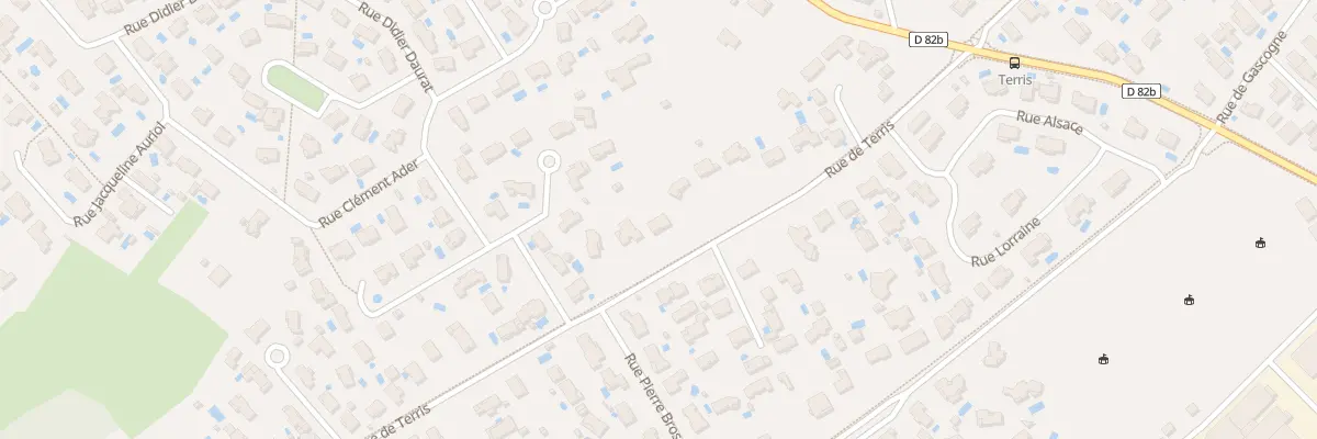 Plan du 14 Rue de Terris à Plaisance-du-Touch