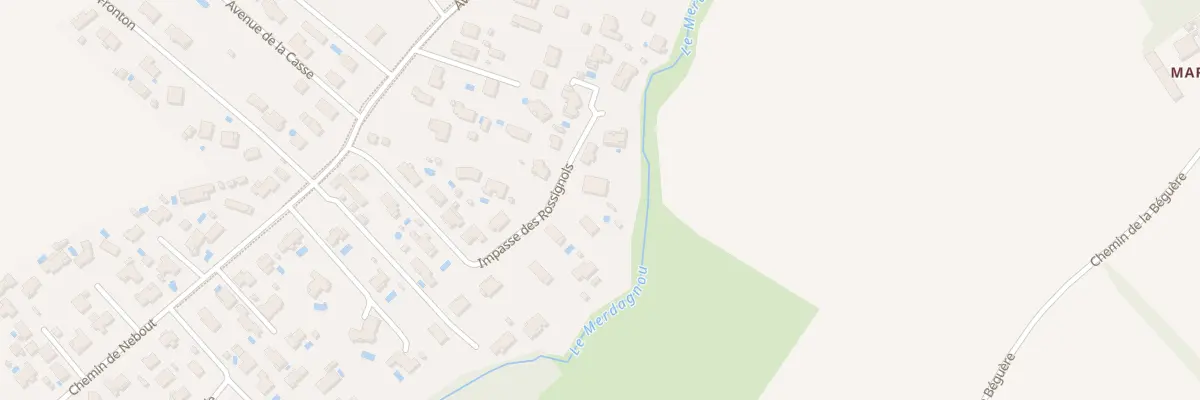 Plan du 8 Imp des Rossignols à Plaisance-du-Touch
