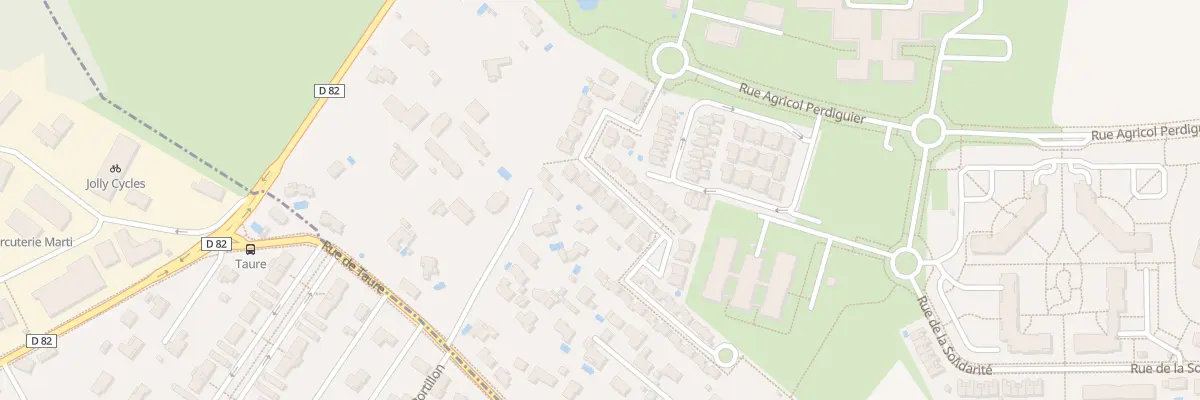 Plan du 21 Rue François Roux de Champagne à Plaisance-du-Touch
