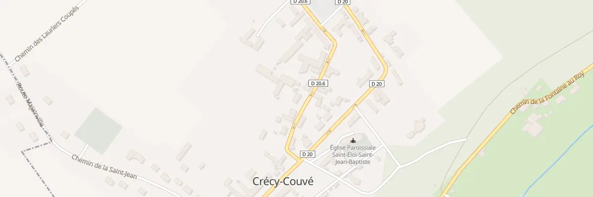 Plan du 10 Rue du Relais à Crécy-Couvé