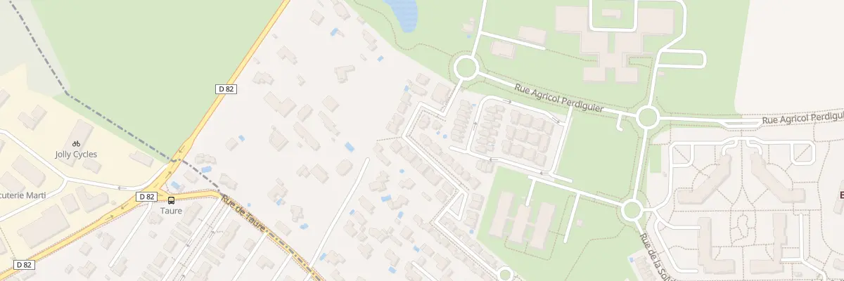 Plan du 8 Rue François Roux de Champagne à Plaisance-du-Touch