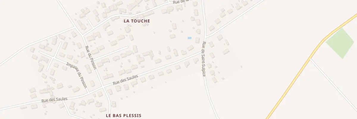 Plan du 6 Rue des Saules à Fossé
