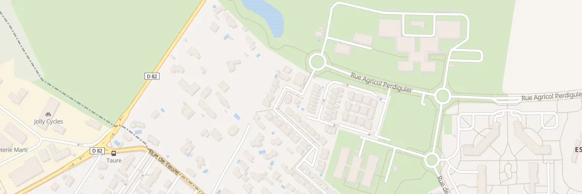 Plan du 4 Rue François Roux de Champagne à Plaisance-du-Touch
