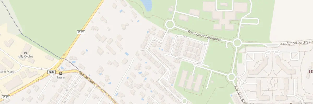 Plan du 10 Rue François Roux de Champagne à Plaisance-du-Touch