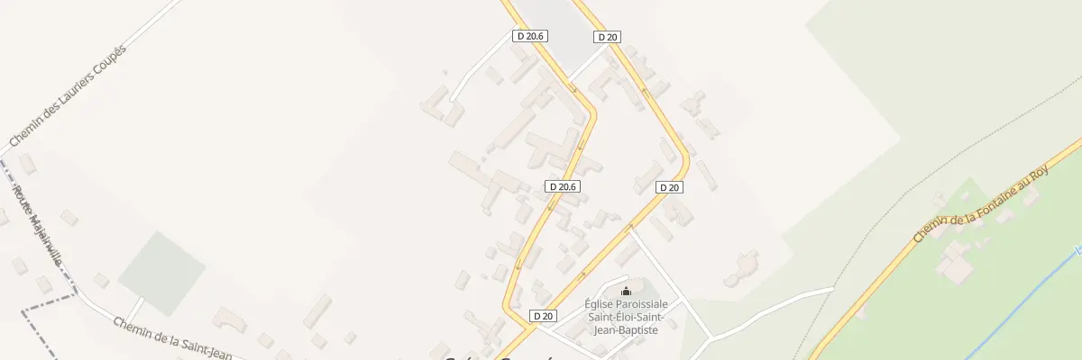 Plan du 6 Rue du Relais à Crécy-Couvé