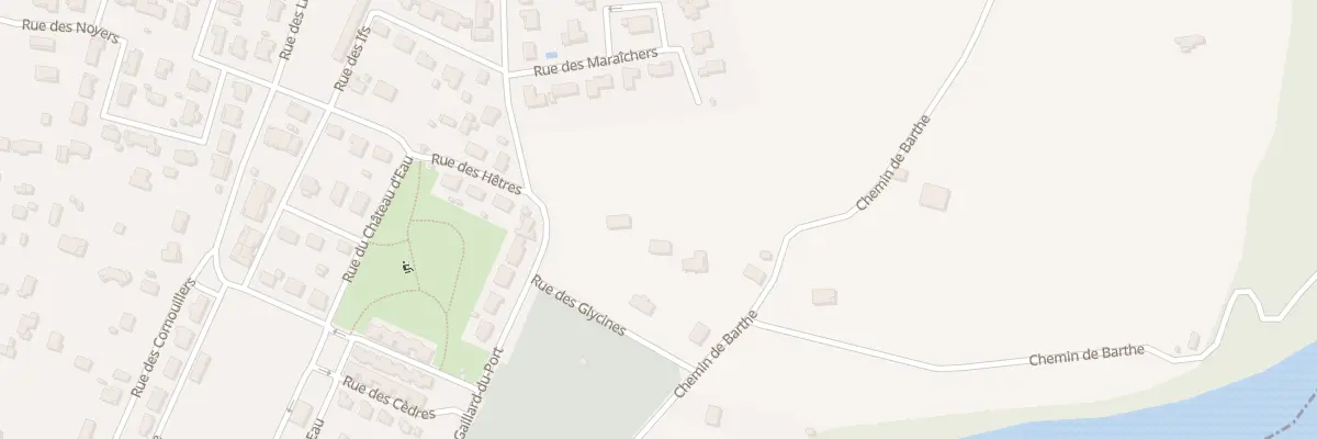 Plan du 2 Imp des Arbousiers à Noé