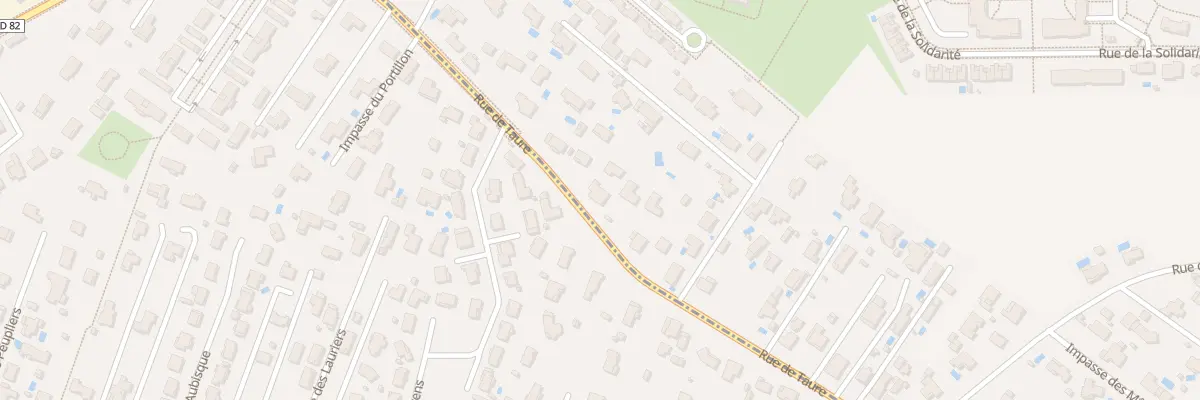 Plan du 46Q Rue de Taure à Plaisance-du-Touch