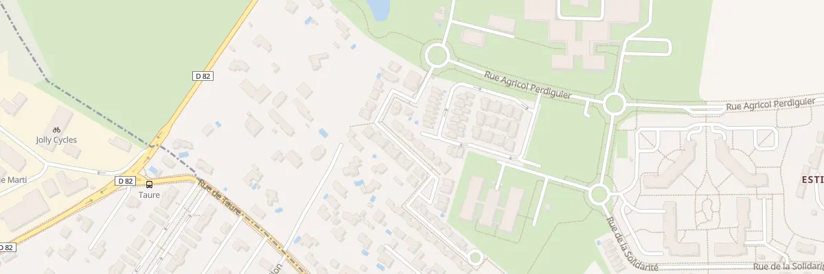 Plan du 14 Rue François Roux de Champagne à Plaisance-du-Touch