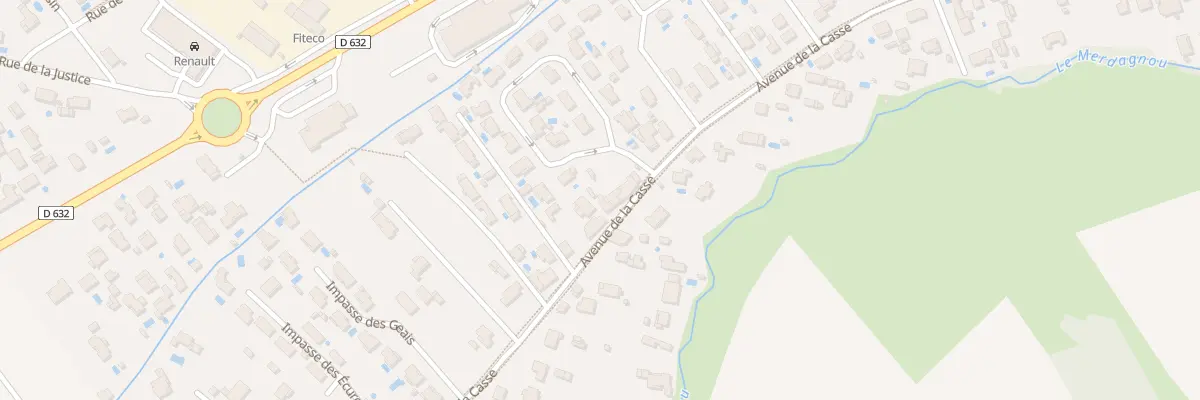 Plan du 51 Av de la Casse à Plaisance-du-Touch