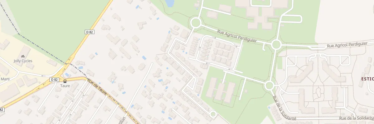 Plan du 16 Rue François Roux de Champagne à Plaisance-du-Touch