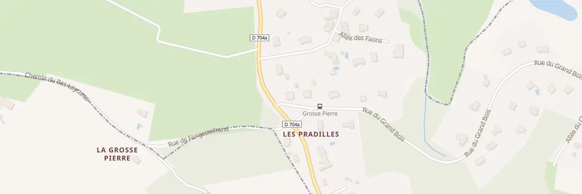Plan du 40 Rue du Grand Bois à Feytiat